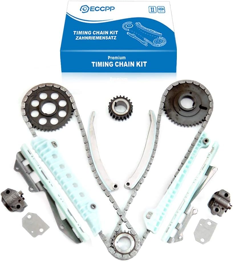 Timing Chain Kit Water Oil Pump Fit 97-02 Ford E150 F150 Explorer - Foto 3