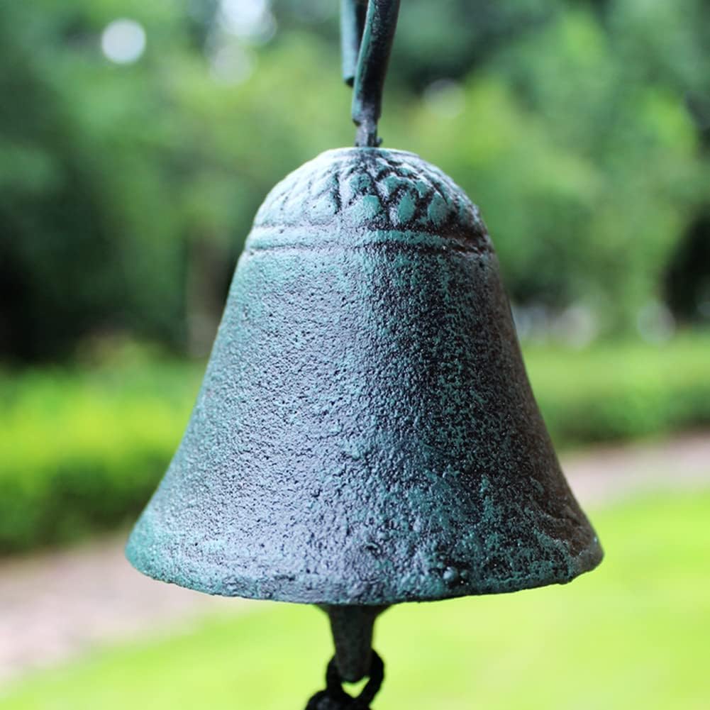 Doorbell，Wall Hanging Door Bell,Hand Bell， Manually Shaking Wall Hanging Doorbell， Vintage Door Bell,Manual Doorbell， Doorbell Parrot Birds Hand Cranking Welcome Door Bell Outdoor Wall Mounted Dinner