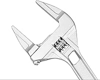 Vista 2 de Adjustable Wrench Large Opening Bathroom Spanner Wrenches Wide Jaw 6-68mm Aluminum Alloy Spanner Wrenches Shank Plumber