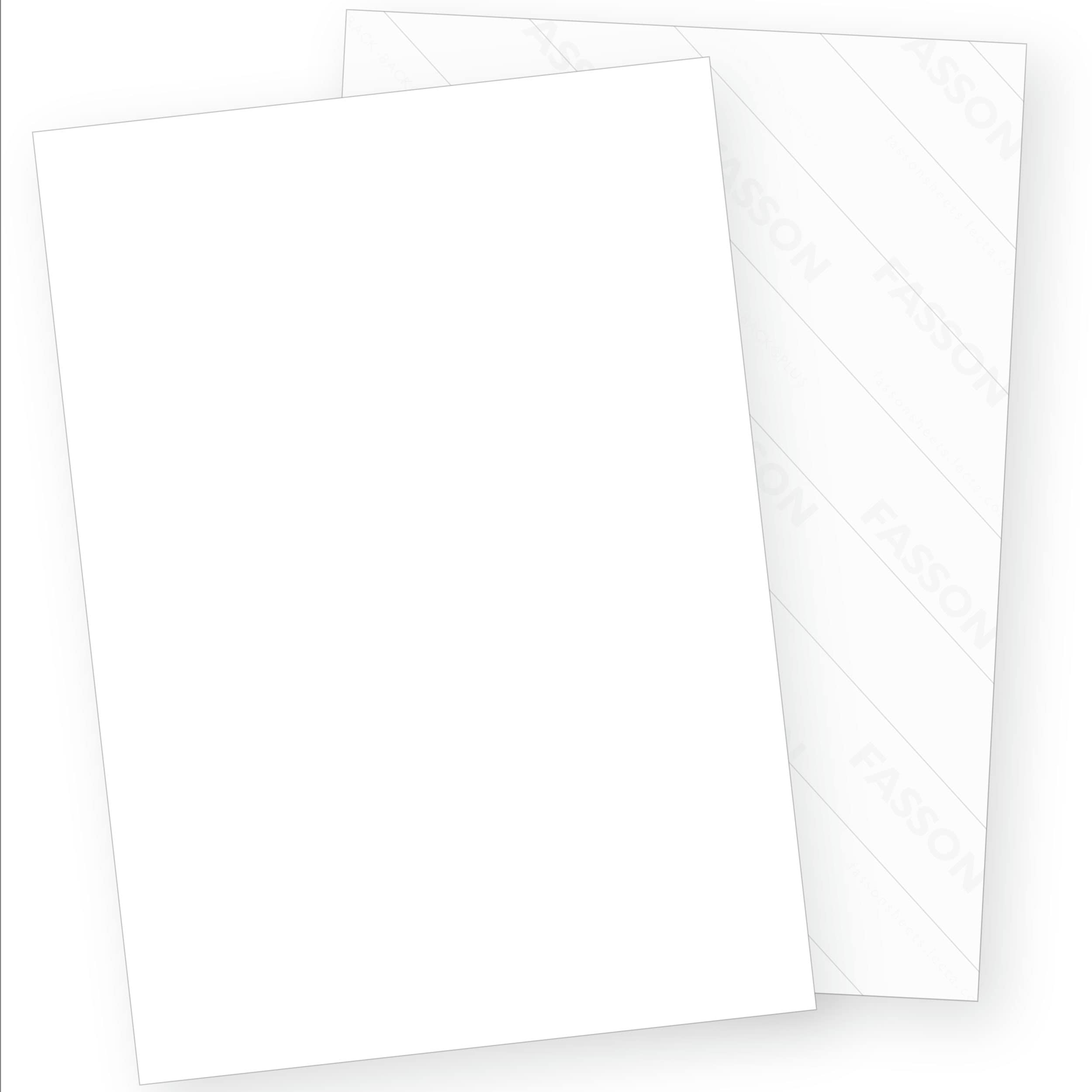 TATMOTIVE Original Crack Back Aufkleberpapier A4 weiß matt 250 Blatt