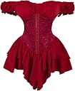 red corset dress Top2商品