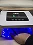 GAOY Cordless UV LED Nail Lamp for Gel Nails, Rechargeable UV Light, Professional Nail Dryer with 4 Timers, Automatic Sensor and Sensitive Mode for Fast Curing, AB Diamond