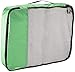 Amazon Basics 4 Piece Packing Travel Organizer Cubes Set - Large, Green