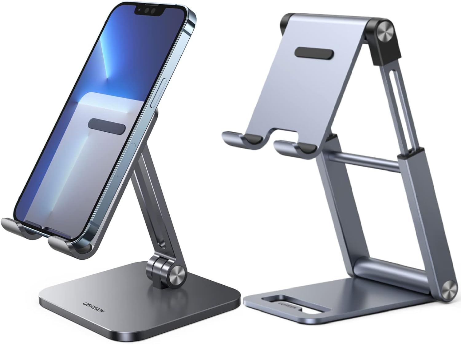 UGREEN Phone Desk Stand and Aluminum Phone Stand Bundle