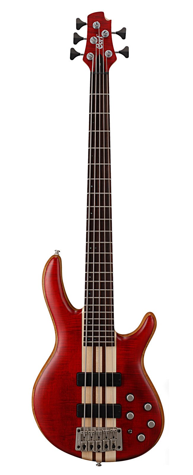 Cort B-001-0749-0 Basso Elettrico Professionale a 5 Corde