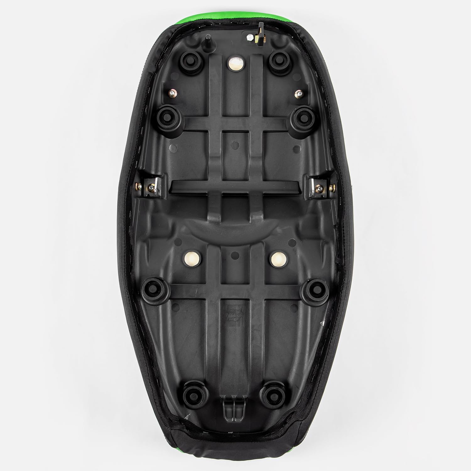 Motorcycle Complete Seat Cushion Pad Fit for Z900RS 2018-2025 Passenger Driver One-Piece Pillion Pressure Relief, Green