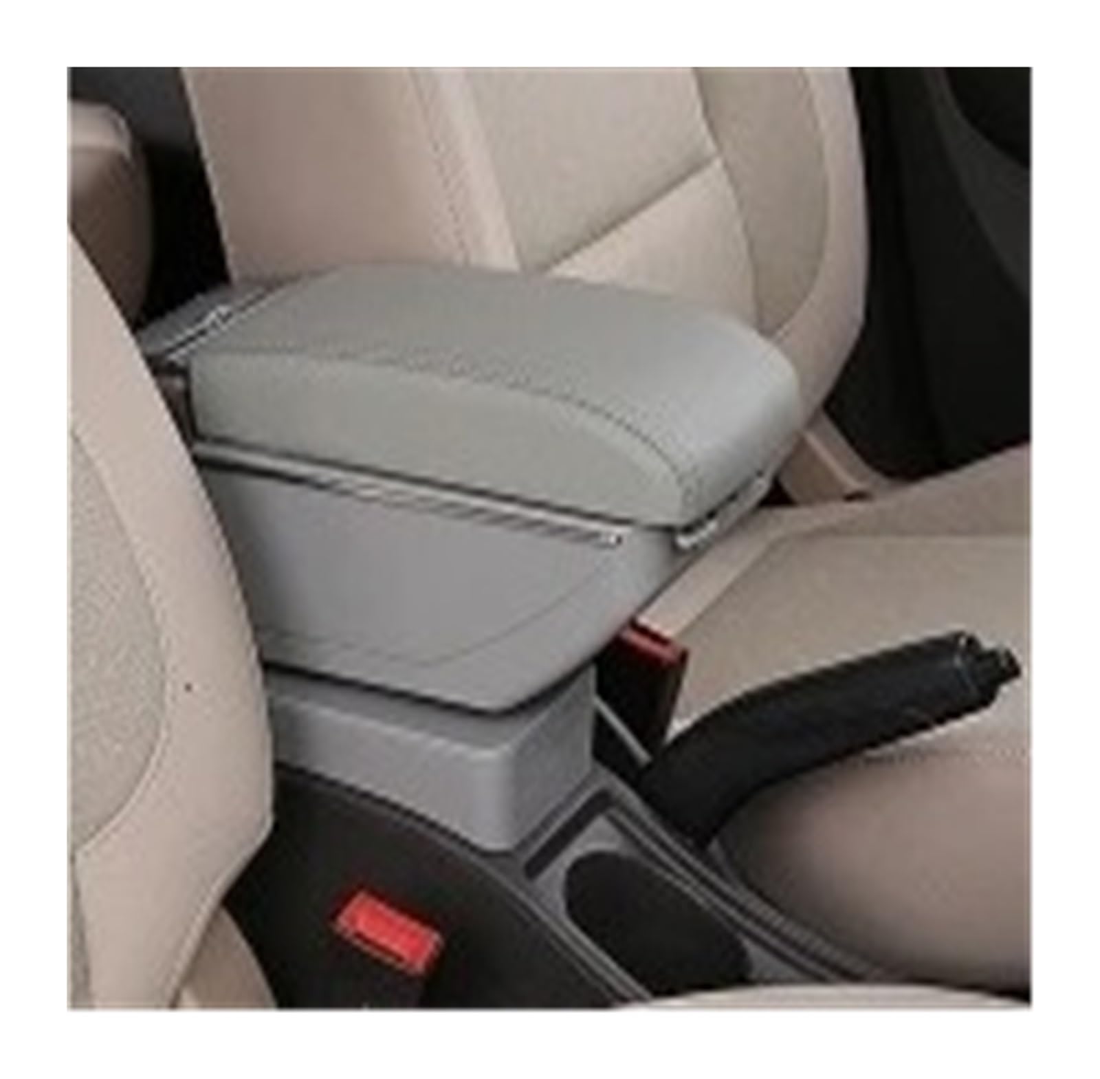 BYHGFDEA Armrest Storage Box For Citroen For C4 2004-2023 Center Console Armrest Box Central Store Content