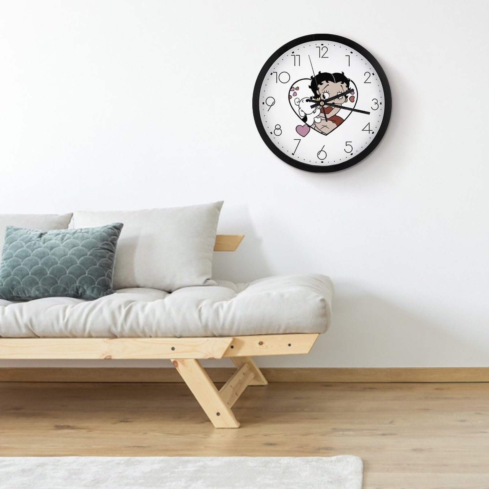 Amazon.co.jp: 時計 Bettyboop ベティちゃん 掛け時計 かけ時計 壁掛け