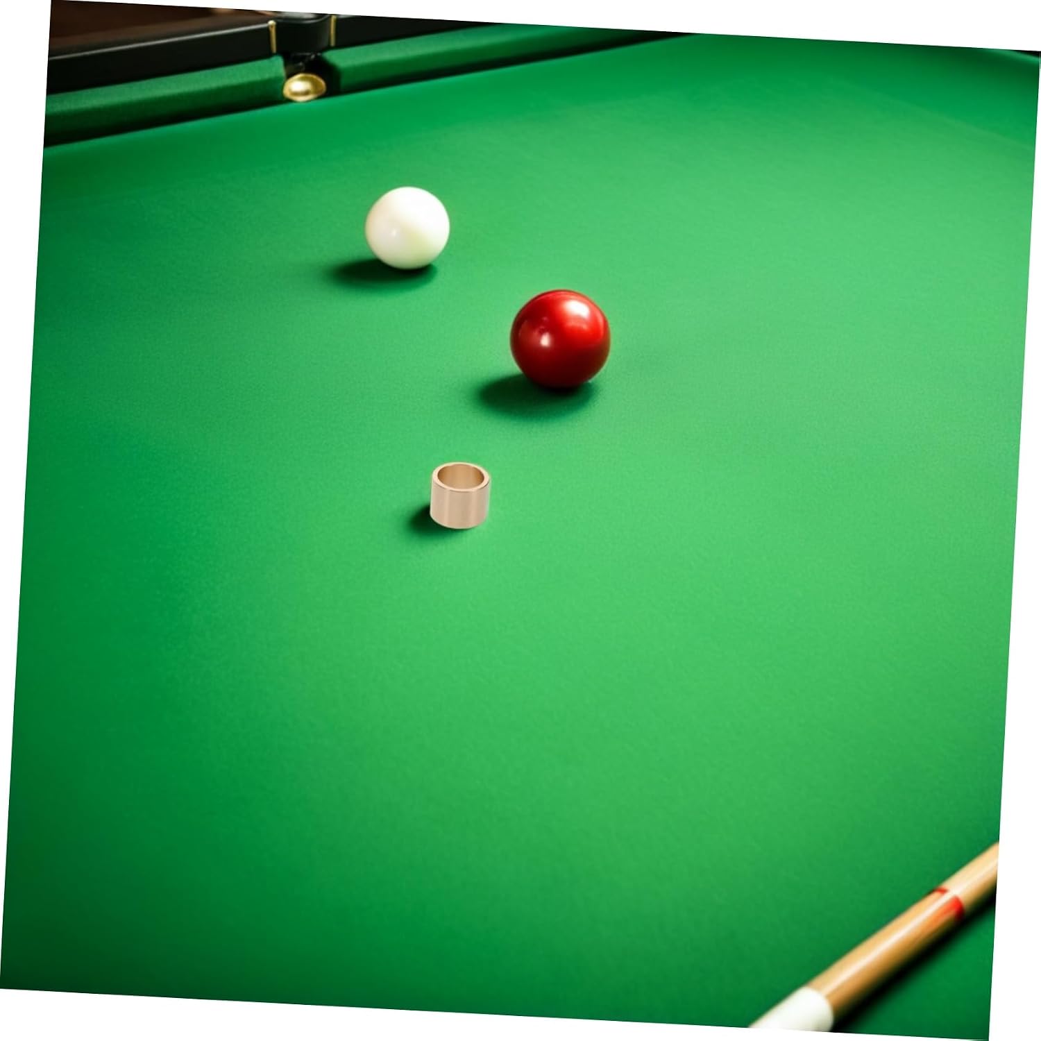 LIOOBO 10pcs Billiard Cue Ferrules Replacement Kit Pool Cue Accessories for Snooker