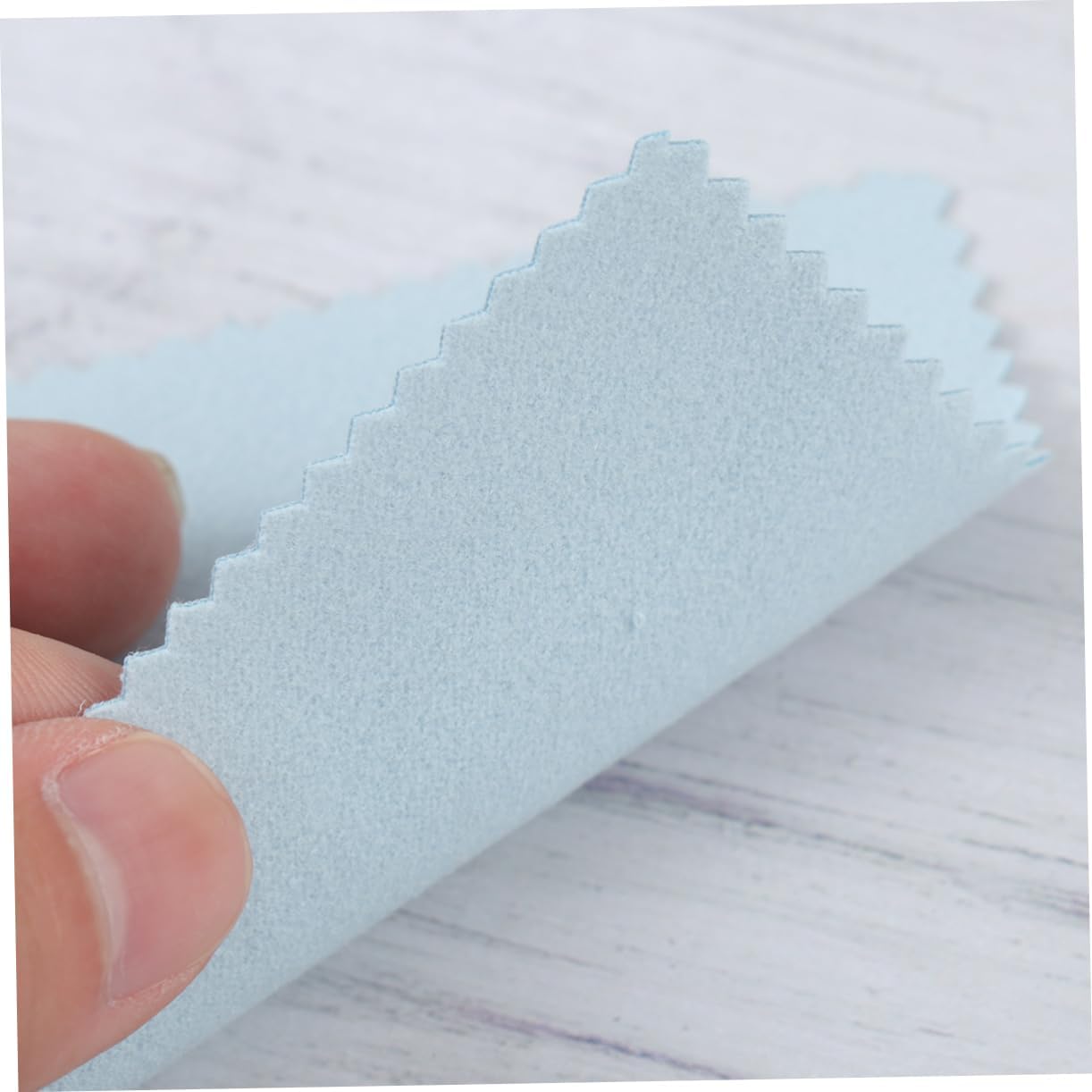 Operitacx 150pcs Portable Jewelry Polishing Cloth Silver Jewelry Cleaner for Scratch Tarnish Removal