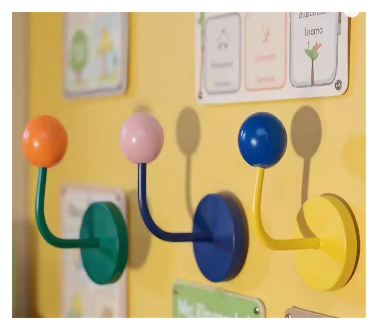 Gancho magnético Creativo de Color, sin perforación, Gancho magnético for Cocina, Puerta de baño, refrigerador, Ganchos de decoración Fuertes sin Huellas, 1 ud.