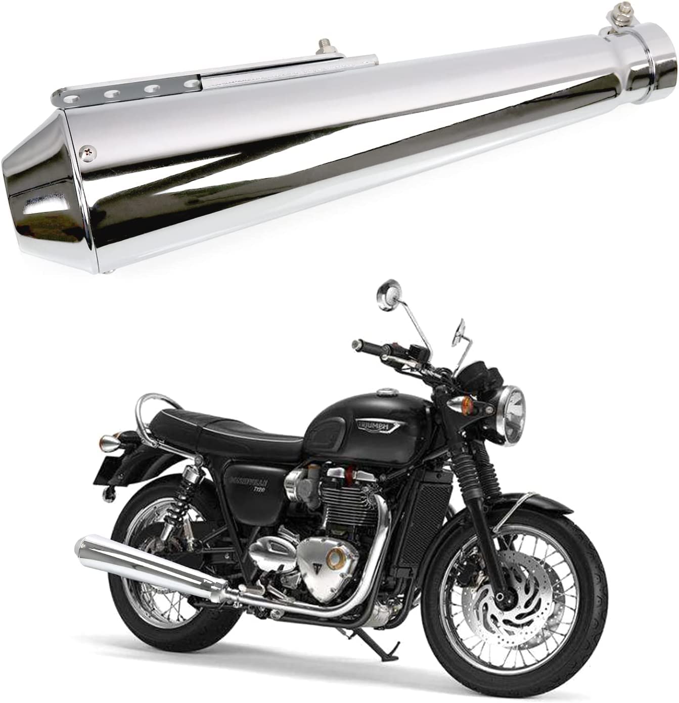 Amazon | SunshineLife ハレ スリップオンマフラー バイクサイレンサー