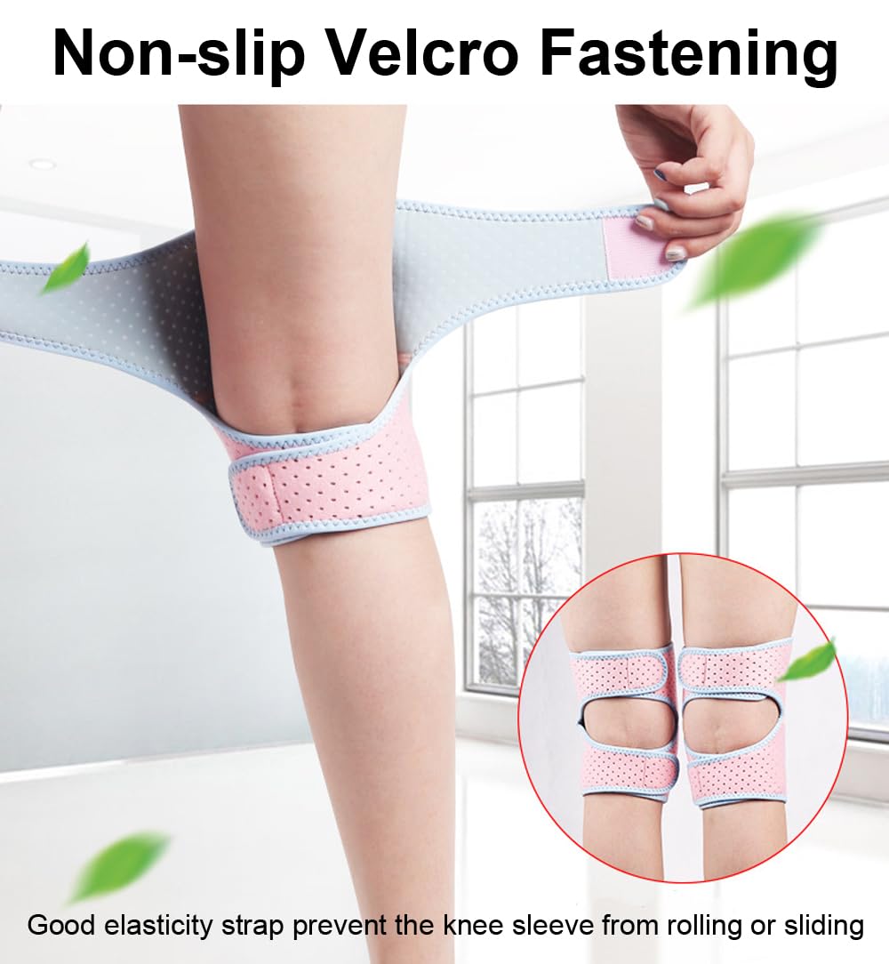 Knee Pads for Women & Men, Soft Dance Knee Pad Volleyball Knee Pads for Women Men Wrestling Gear, Crash Pad Snowboarding Gear Knee Protector for Work (Fit Under 120lbs) - Image 4