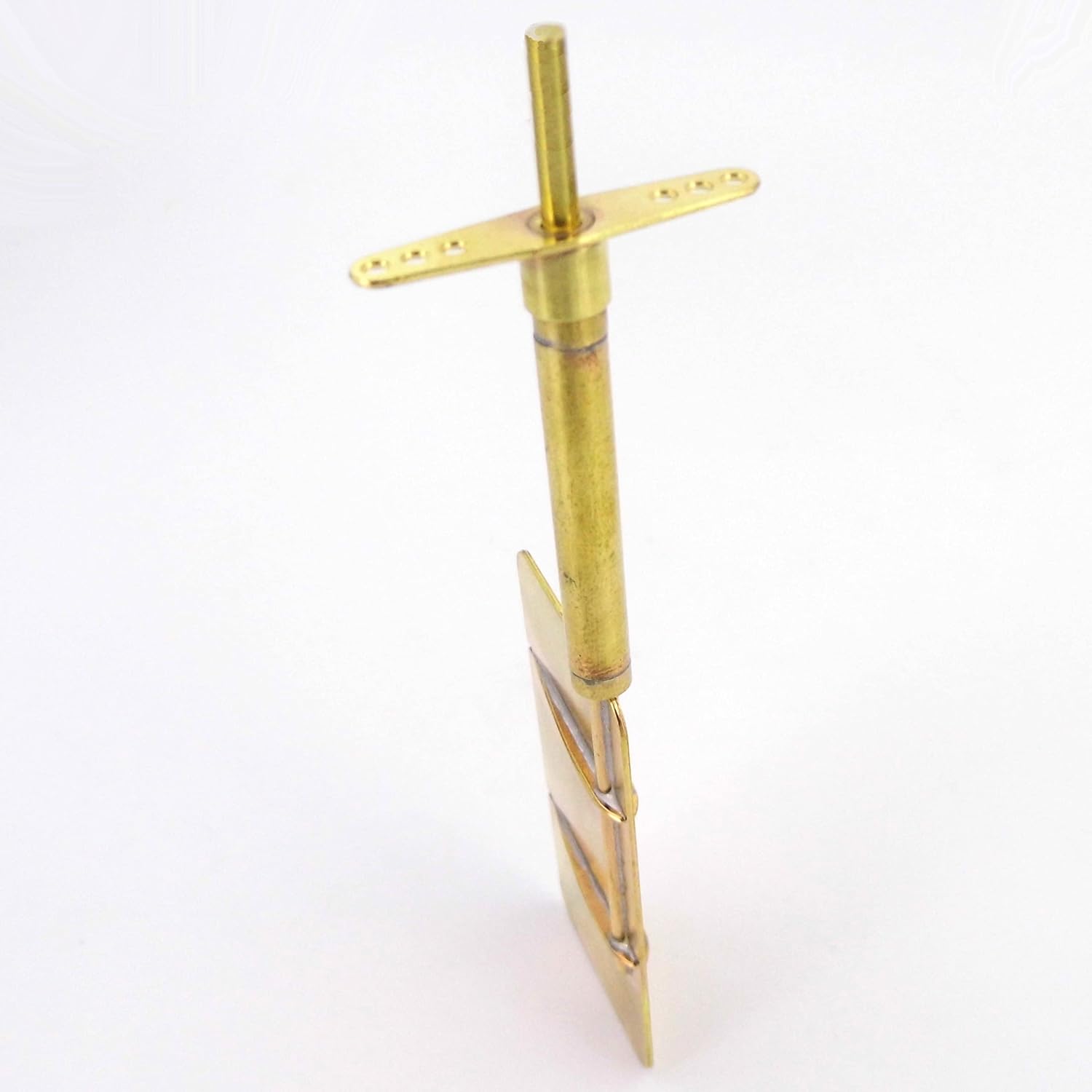 通用 RC Boat Rudder 62x30mm Copper Submerged Steering Rudder for RC Boat Tug Fishing Boat Model Toy Boat Spare Parts (Sleeve Length 30mm)
