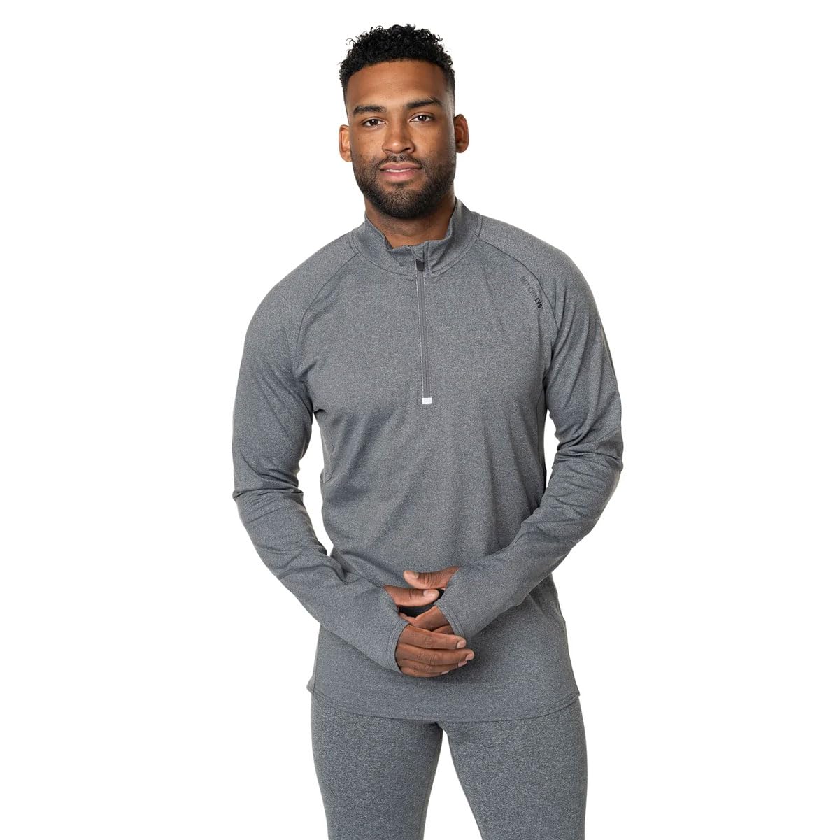 Hot Chillys Herren Men Micro-Elite Chamois Zone Zip-t Wanderhemd