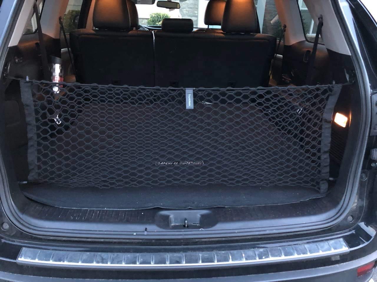 Envelope Style Trunk Mesh Cargo Net for Toyota Highlander 2020-2023 Car Accessories - Premium Trunk Organizers and Storage - Cargo Net for SUV Truck - Best Carrier Organizer for Toyota Highlander