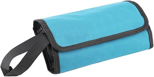 Miniatura 4 de Bolsa de herramientas Rollo plegable Herramientas de mantenimiento Soporte de almacenamiento Bolsa de rollo Profesional Electricista Técnico