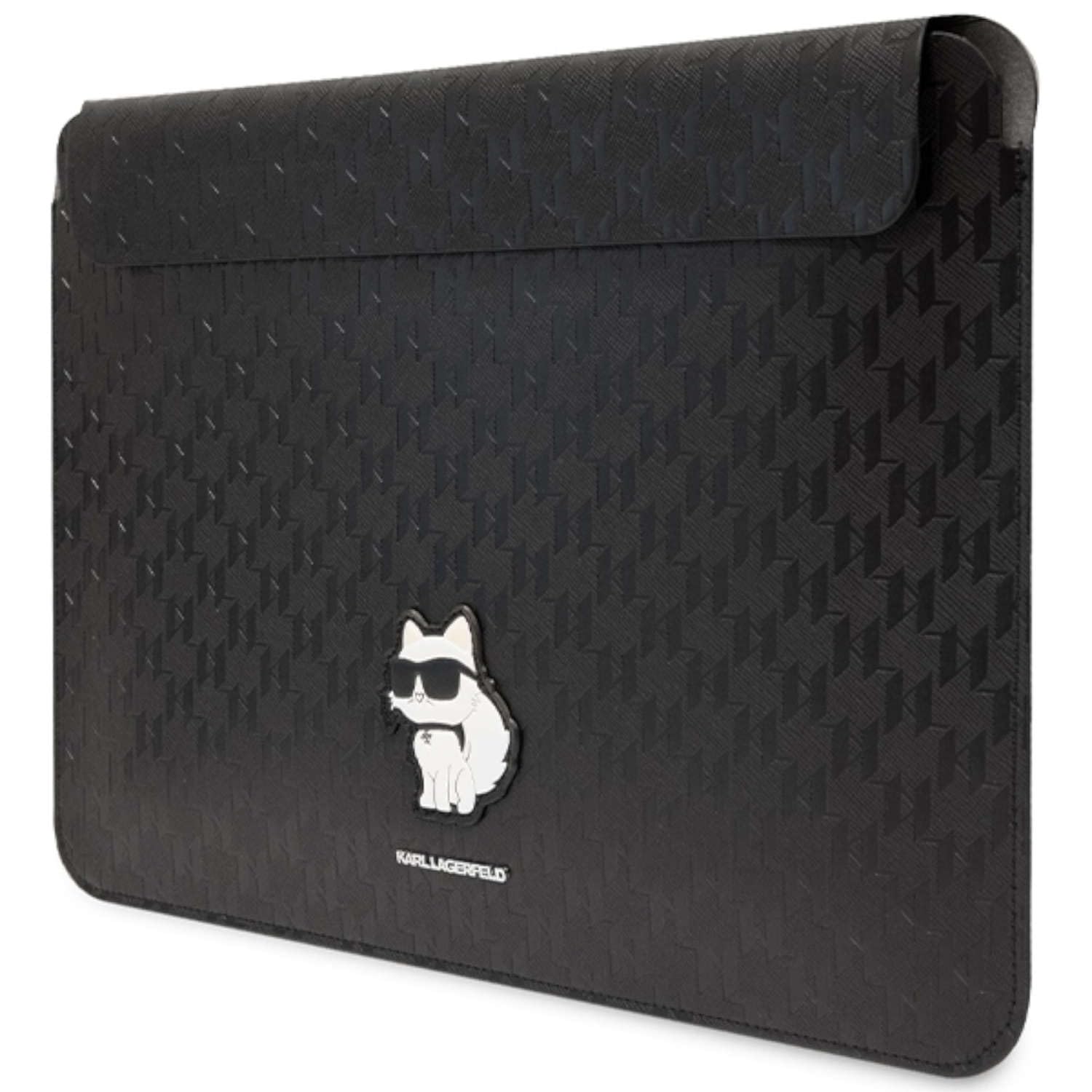 Karl Lagerfeld Etui KLCS14SAKHPCK 14" Czarny Saffiano Monogram Choupette