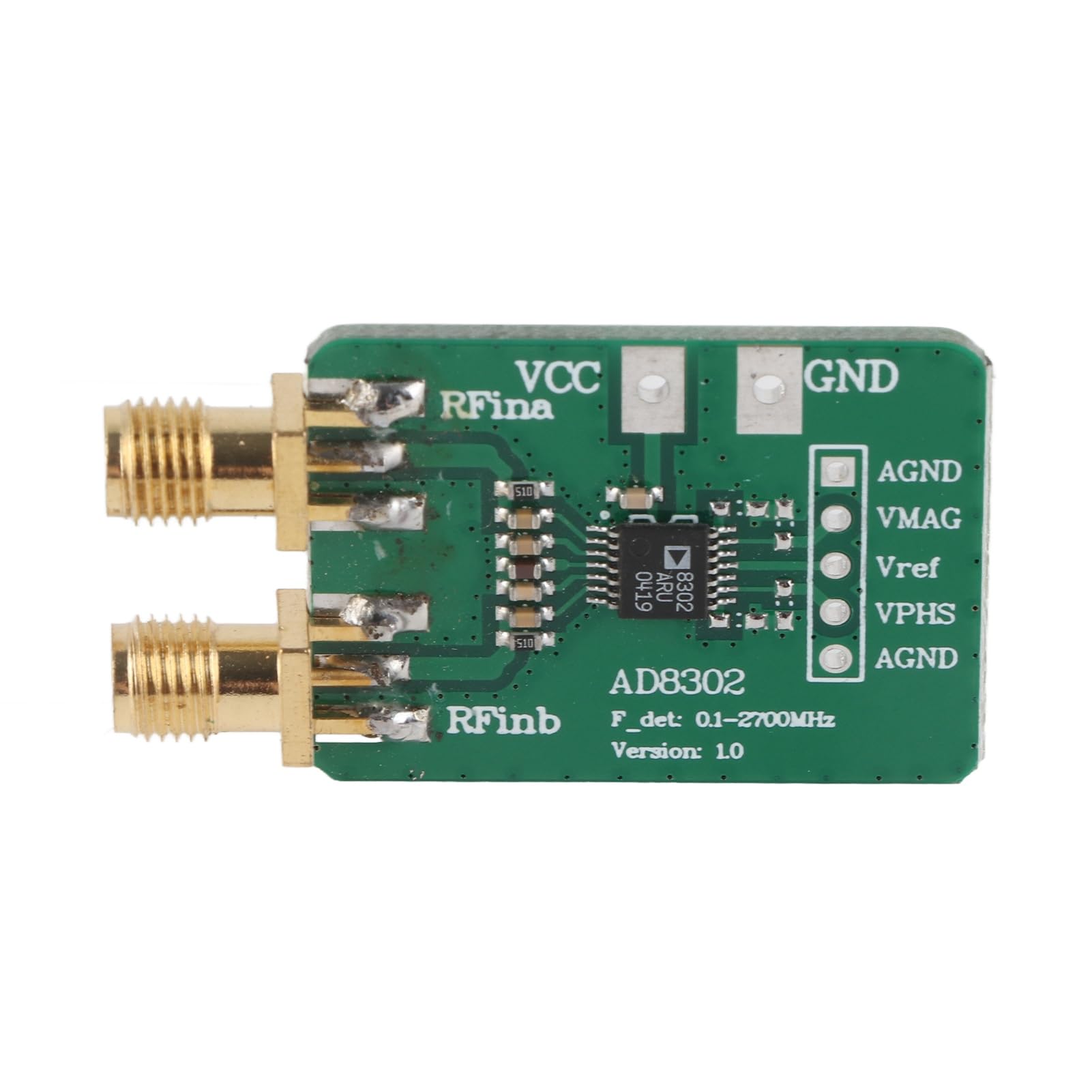 AD8302 Phasenerkennungsmodul - Überwachung und Diagnose des Fernbedienungssystems - Messen Sie den Verstärkung, den Verlust und die Phase Bis zu 2,7 GHz, Geeignet für Verstärker,