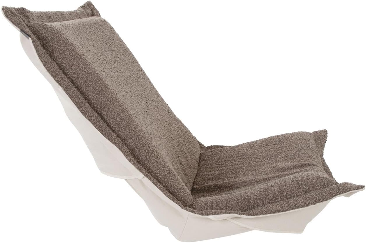 Howard Elliott Collection Puff Chair Cover Barbet Chocolate-Cover Only