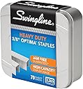 Swingline Staples, Premium High Capacity for Desktop Staplers, 3/8" Length, 125/Strip, 2500/Box, Jam Free, Optima (35550)