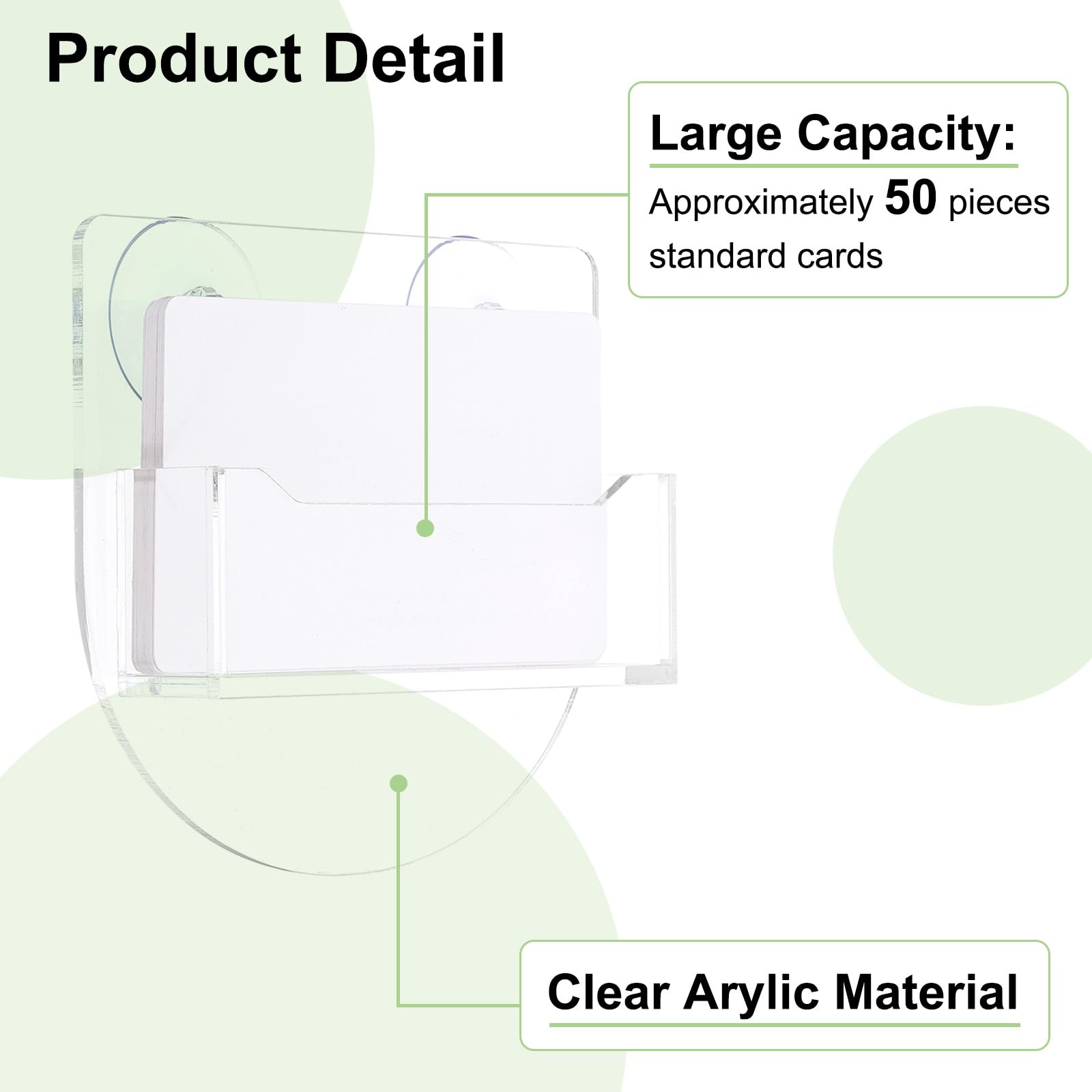 PATIKIL Window Mount Business Card Holder - Image 3