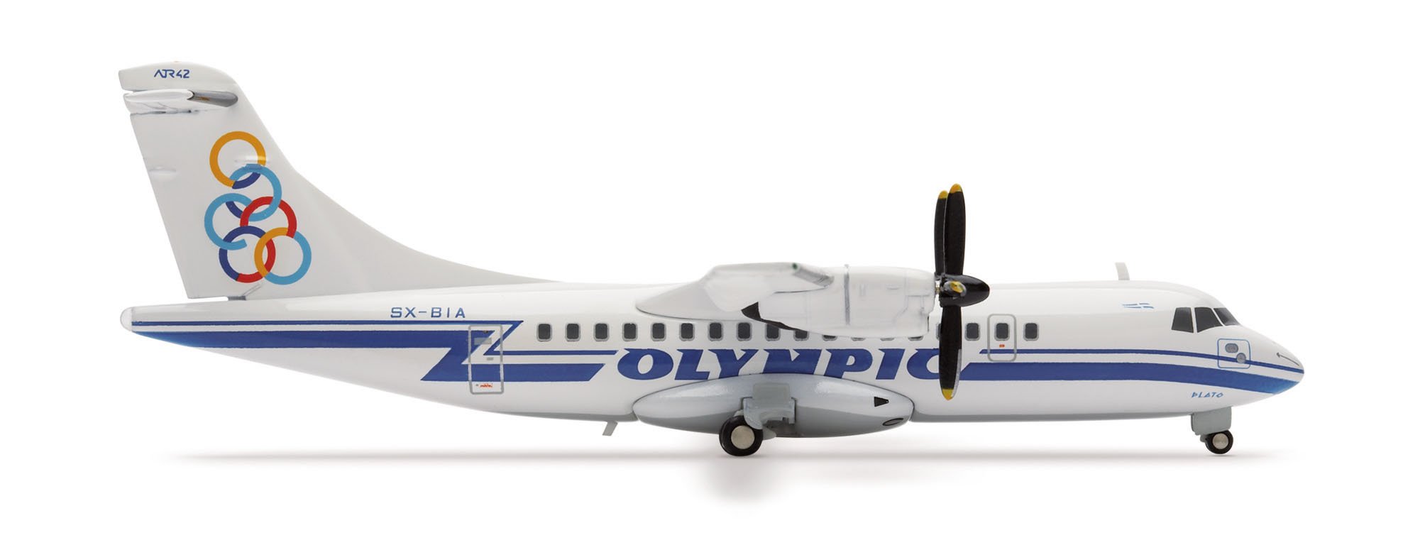 Amazon | ヘルパ 1/200 ATR42-300 オリンピック航空 552417 完成品