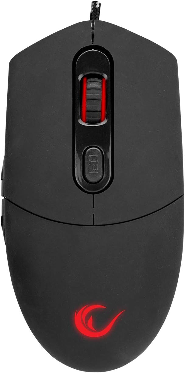 Rampage KM-RX9 CYPHER Gaming Mouse top view