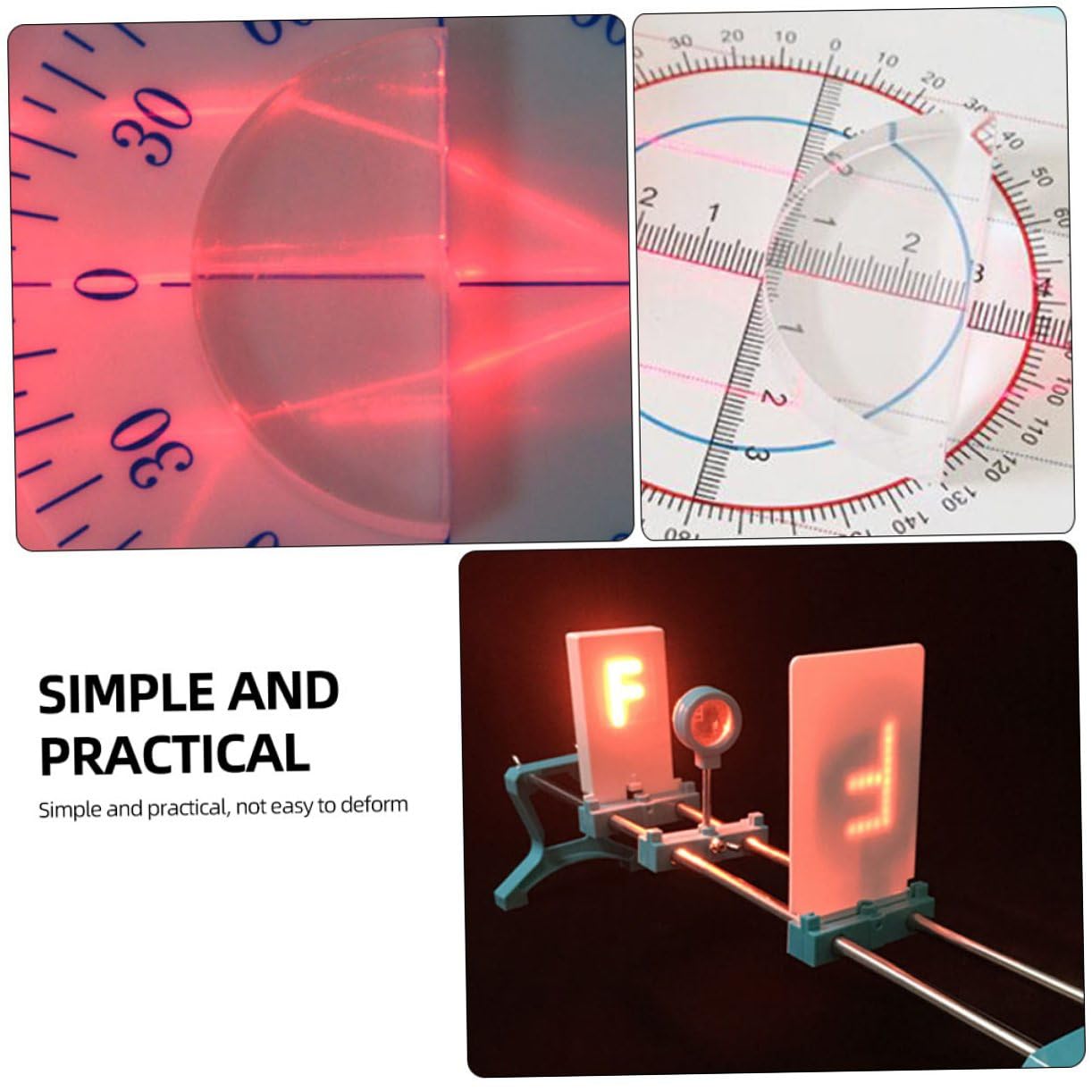 Optik Experimentierkasten 1 Satz aus Kunststoff für Kinder | Optik Experimentierkasten, Lernstarter Satz für Physische Licht Experimente, Praktisches Lehrmittel