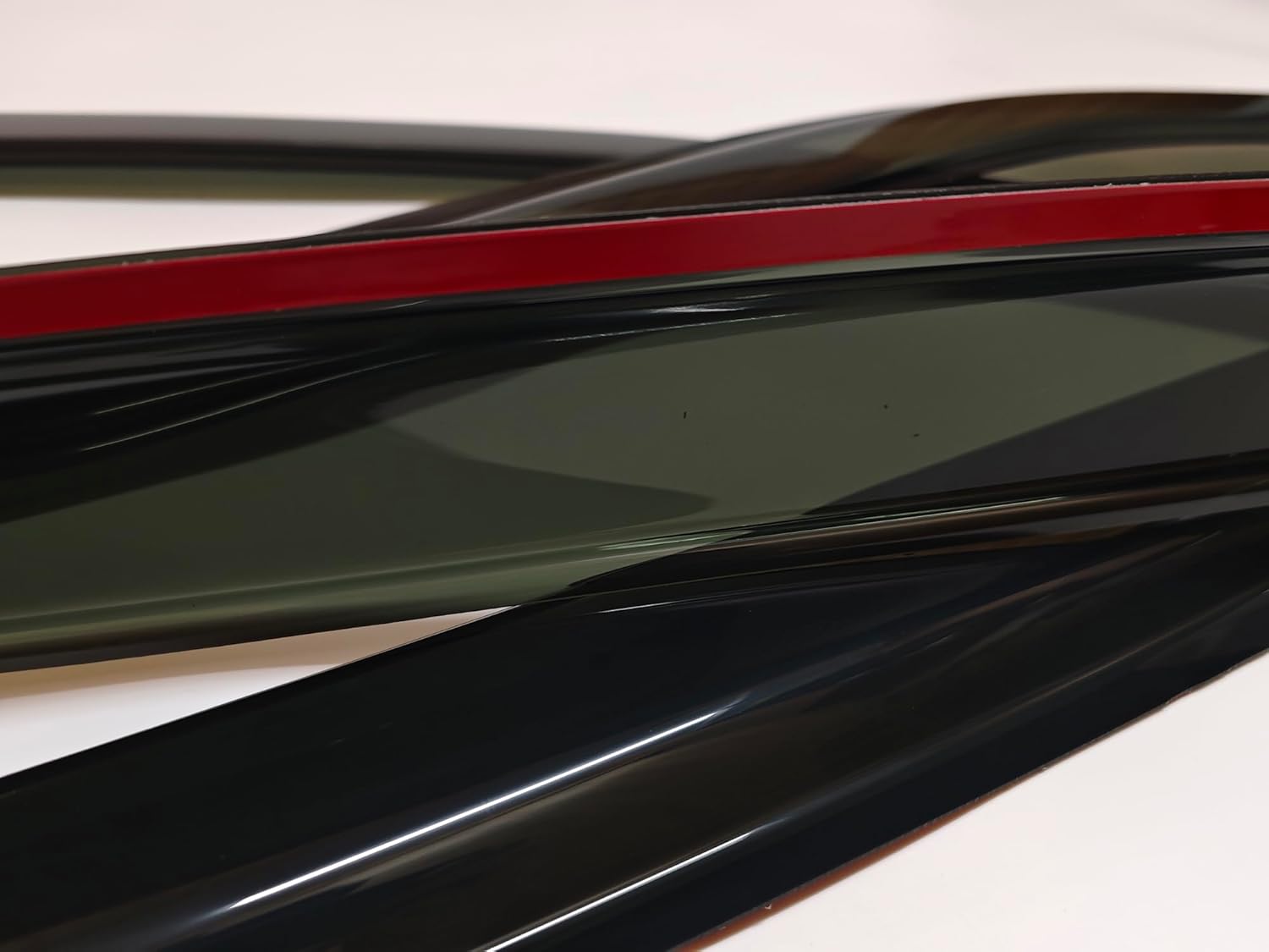 Smoke Tinted Window Visors Vent Sun Shade Rain Wind Guard Deflector Compatible with Ford Escape 2001-2012