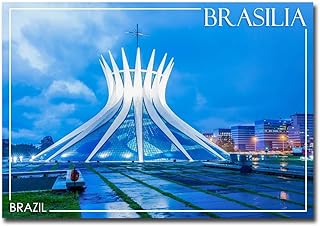 Brasilia, Brazil, Capital Travel Refrigerator Magnet Size 2.5" x 3.5" (travel3091)