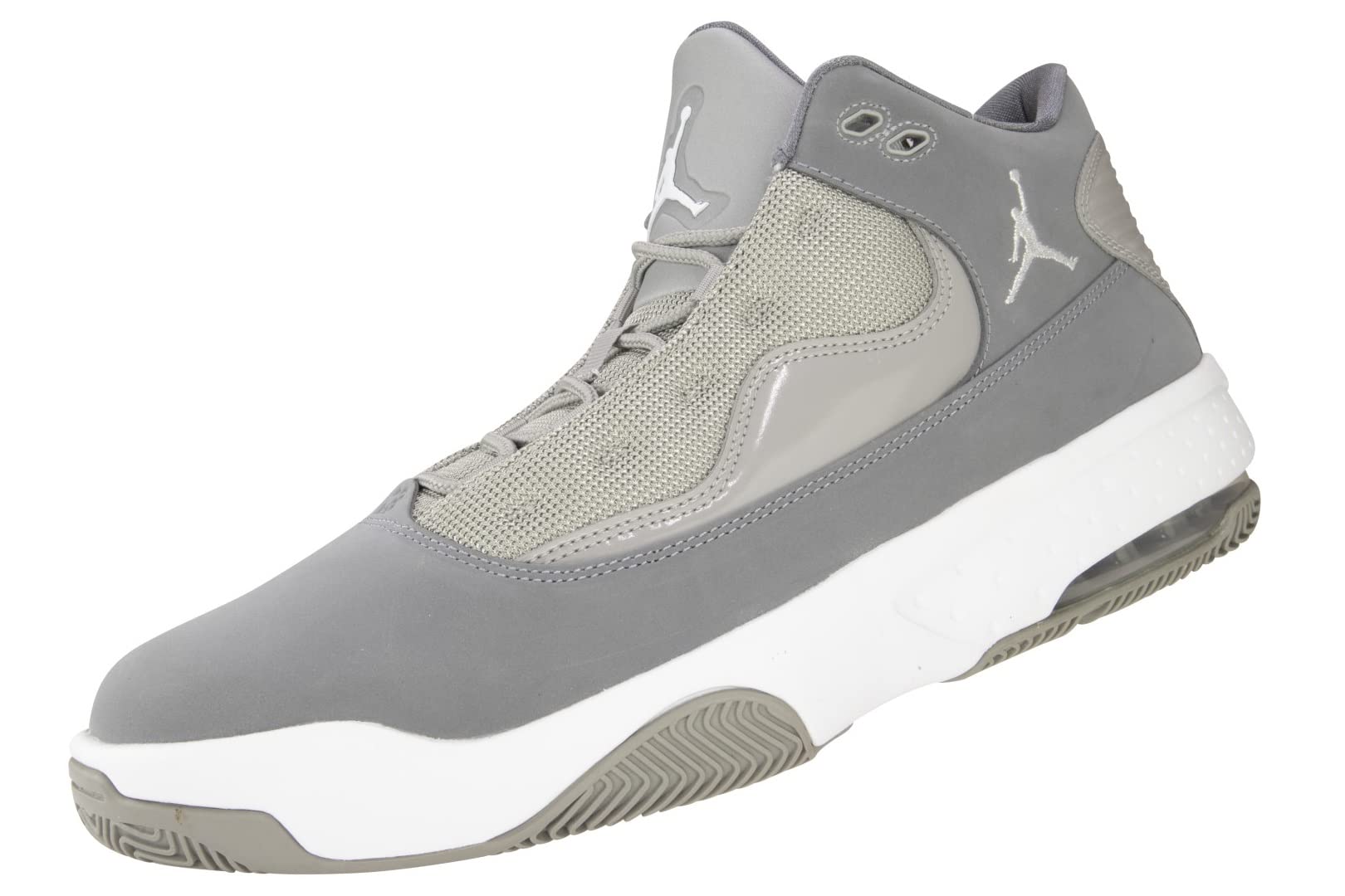 Men's Jordan Max Aura 2 Basketball Shoe, Grey Medium Grey White Cool Grey, 10.5 UK