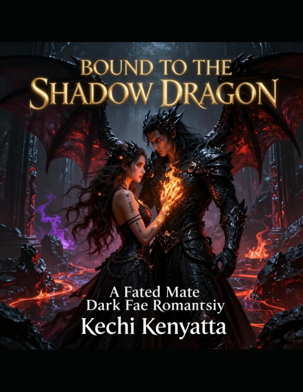 BOUND TO THE SHADOW DRAGON: A fated Mater Dark Fae Romantsay (The Shadow Dragon Series)