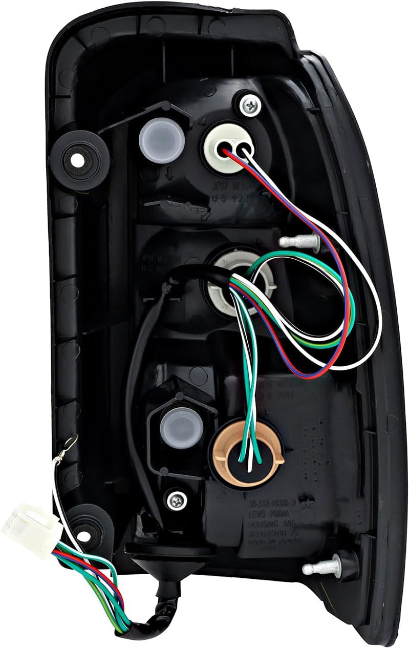 Compatible with Toyota 4Runner Tail Lights Lamps Set 2001 2002 Driver and Passenger Side