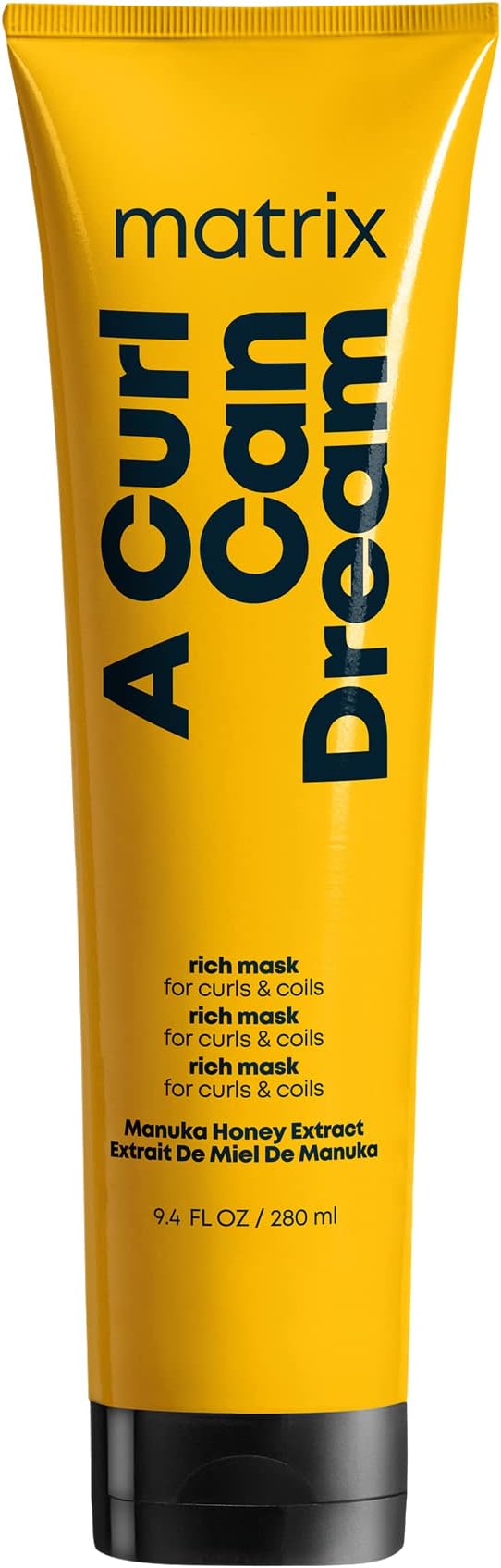 A Curl Can Dream Rich Mask โ For Curly & Coily Hair | Sulfate and paraben free, hydrating and deep conditioning leave-in formula, preserves natural pattern, packaging may vary