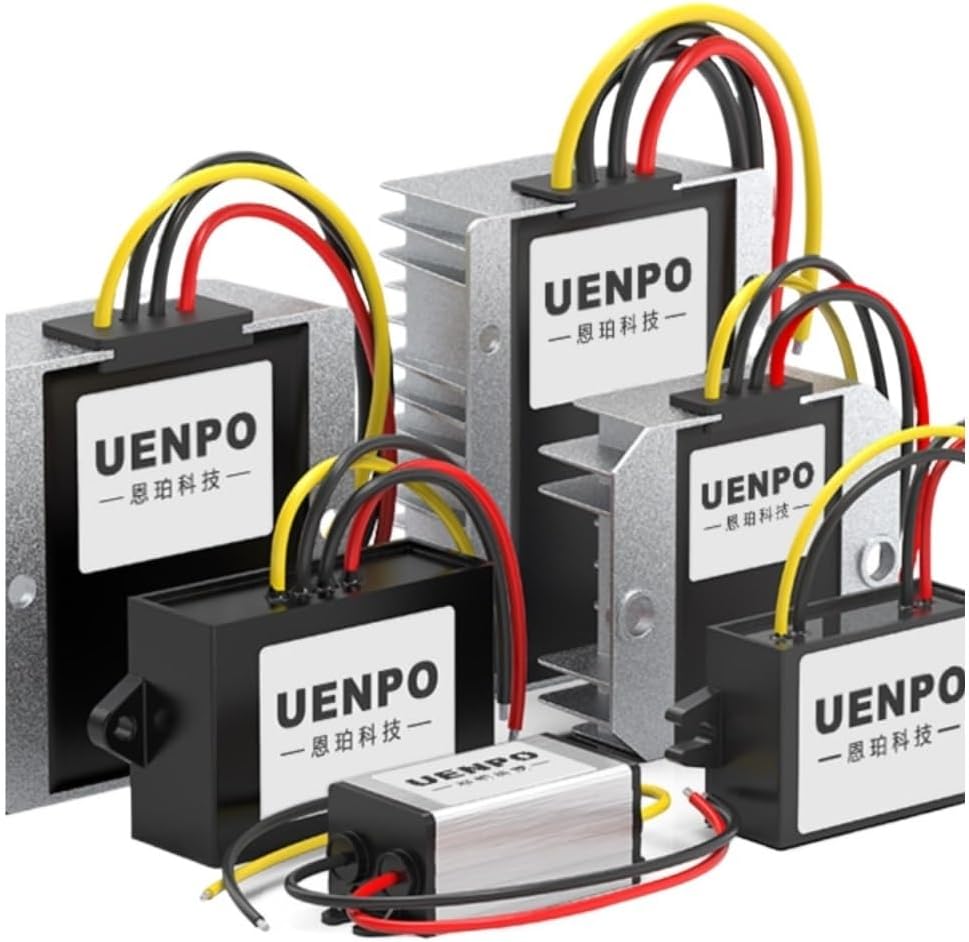 48V to 13.8V Power Converter 36V to 13.8V Step-Down Module 24V to 13.8V(36V48V to 13.8V 10A Aluminum Shell)