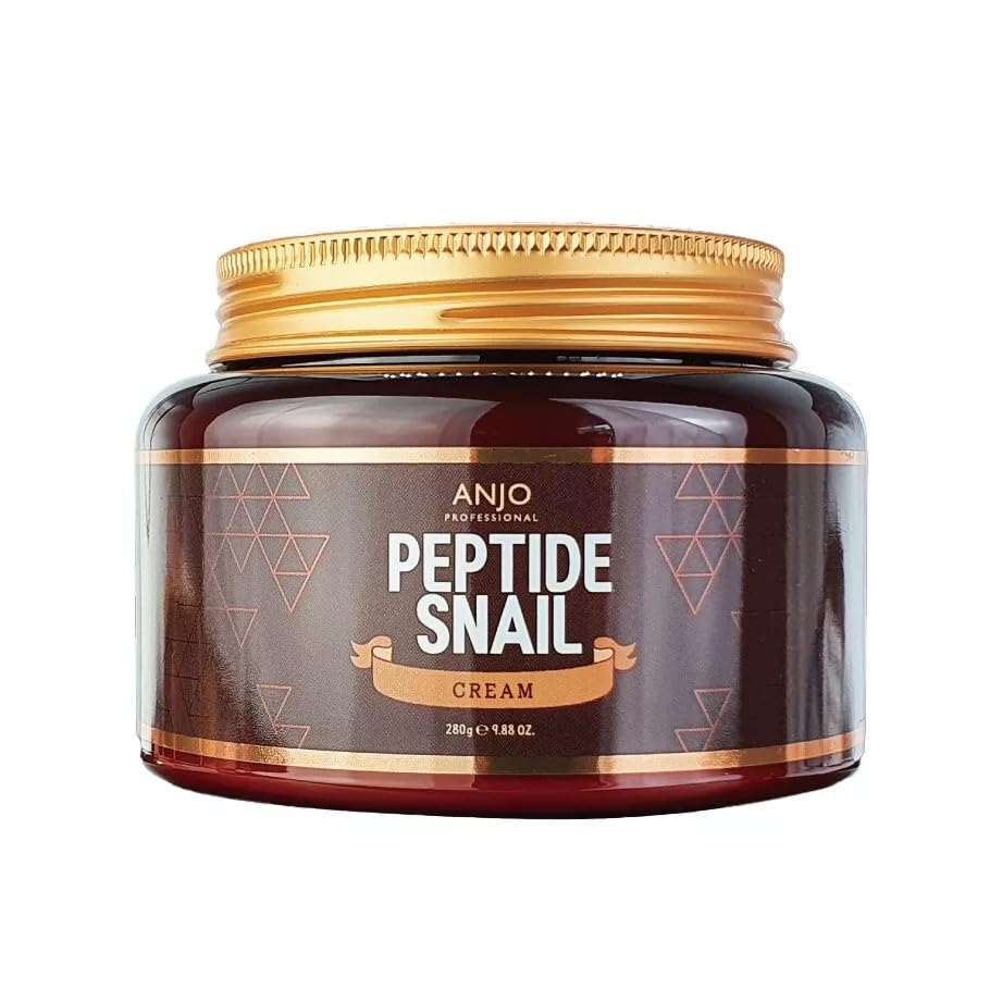 ANJO Professional Snail Peptide Cream 280ml, Korean Anti-Wrinkle Moisturiser with 97% Snail Mucin & Peptide, Hydrating - Image 2
