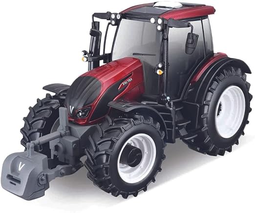 Bburago VALTRA Traktor Modell - Mit Funktionierendem Rechen