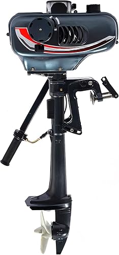 Miniatura 3 de Motor fueraborda de alta velocidad, resistente, inflable, para lancha de pesca