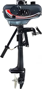 SICHENSH Moteur hors-bord à essence 3,5 CV 2 temps avec système de démarrage Recoil Start 52 CC Moteur à essence hors-bord Convient pour bateaux gonflables, bateaux de pêche ou petits yachts SICHENSH Moteur hors-bord à essence 3,5 CV 2 temps avec système de démarrage Recoil Start 52 CC Moteur à essence hors-bord Convient pour bateaux gonflables, bateaux de pêche ou petits yachts