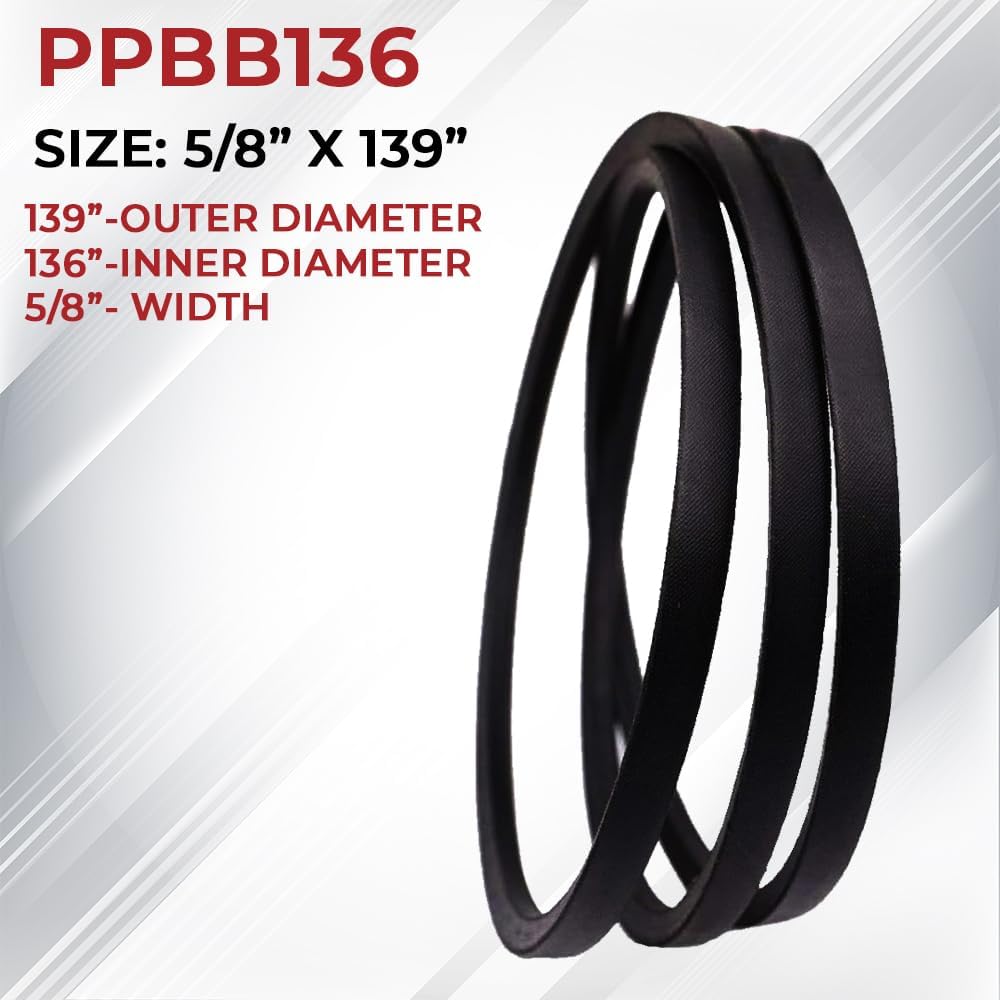 proven part Deck Blade Belt Kit Combo for Husqvarna 2348LS 2748GLS GTH2448T GTH264T Mowers