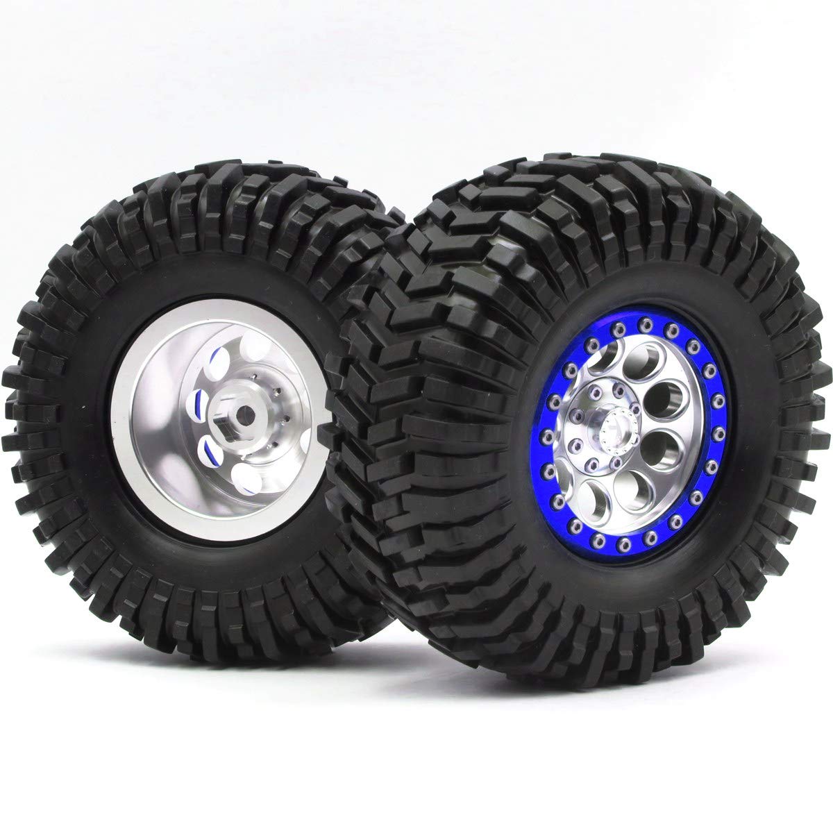 Amazon | RCクローラー2.2泥地形タイヤ 粘着タイヤ4個 高さ:125mm