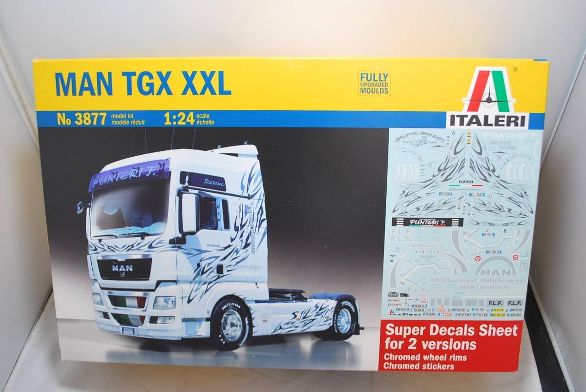 ITALERI イタレリ 1/24 MAN マン TGX XXL トレーラーヘッド No ITALERI イタレリ 1/24 MAN マン TGX XXL トレーラーヘッド No