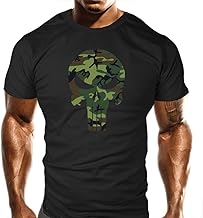 GB Punisher T-Shirt - Gym Training Top - Sports - Bodybuilding Fasion Casual Fitted Fit Top