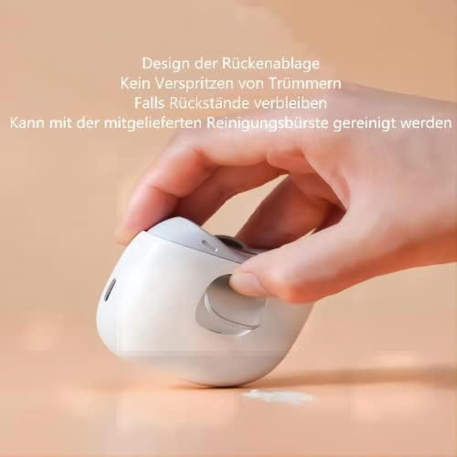Tagliaunghie Elettrico, Lima per Unghie Automatica per Unghie, Adatto per Neonati, Anziani E Adulti, Luminoso E Silenzioso, Chicche per La Casa