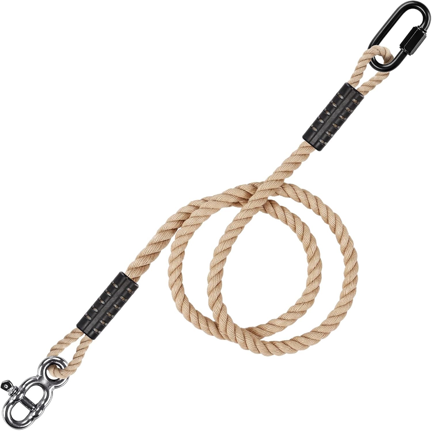 BeneLabel Tree Swing Ropes, Hammock Tree Swings Hanging Straps, Adjustable Extendable, for Outdoor Swings Hammock Playground Set Accessories, 3ft(40"), 2 Pack, Off-White : Patio, Lawn & Garden