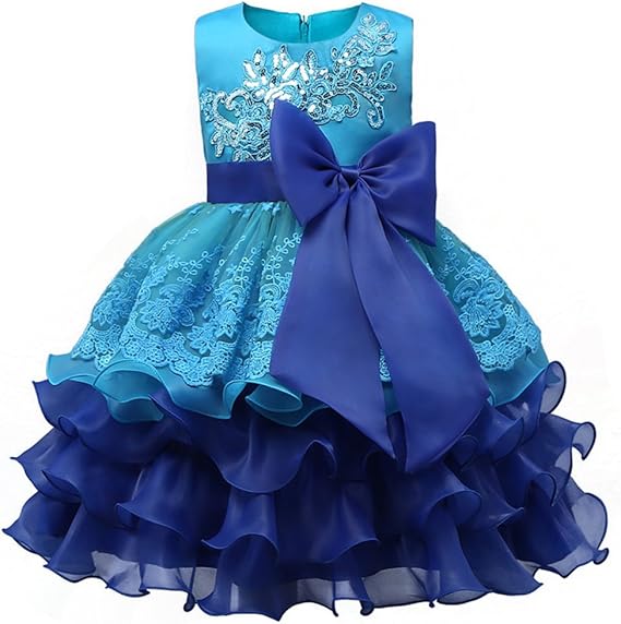 Amazon 子供ドレス 100 110 1 130 140cm パーティー ピアノ 女の子 フォーマルドレス 結婚式 入園式 発表会 演奏会 ワンピース キッズドレス フォーマル 通販