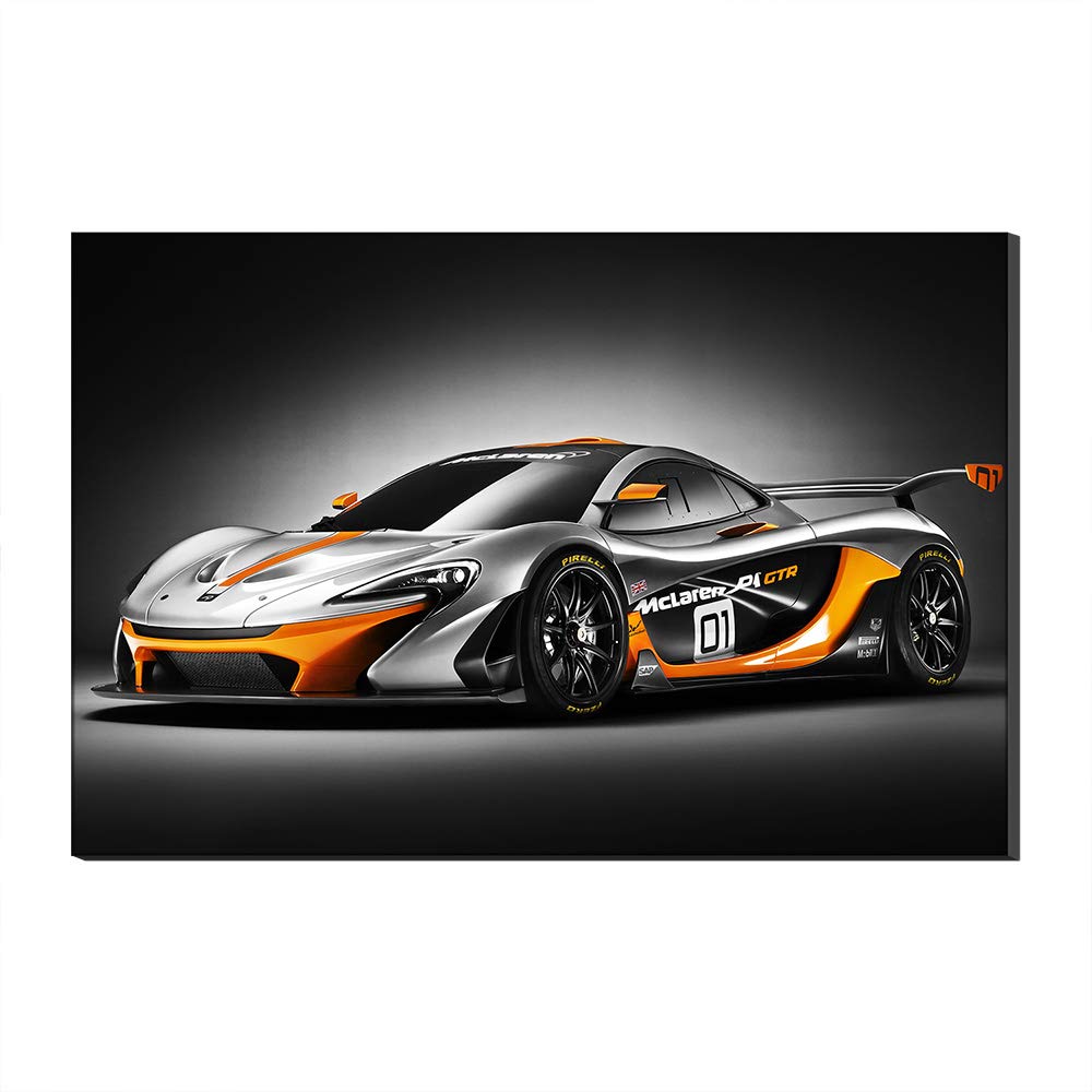 Peinture sur toile McLaren avec cadre : habillez vos murs vides de salon et chambre