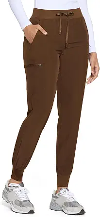  Womens Scrub Pants - Soft Stretch Yoga Style