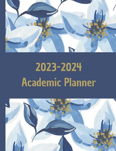 2023-2024 Academic Planner Monthly and Weekly School Year Calendar Agenda Schedule Organizer School & College Student Planner 2023-2024